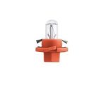 Автолампа BAX1.1W с оранжевым патроном (BX8.4d) 12V PHILIPS /10/200 — изображение 3