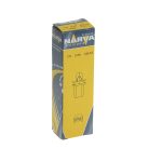 Автолампа BAX0.4W с фиолетовым патроном (BX8.5d) 12V NARVA /10/200