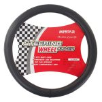 Оплетка руля MIS-LT-27A (M) BLACK кожа MISTAR /1/25 — изображение 2