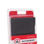 Оплетка для перетяжки руля SAM-201 BLACK натуральная кожа,перфорированная AUTOPROFI /1/50