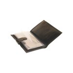 Бумажник водителя БВЛК5Л BLACK натуральная кожа (в коробке с клапаном на кнопке) АВТОСТОП /1 HIT