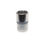 Головка торцевая 17мм 1/2" 12-гранная L=40мм ROCKFORCE RF-54917 /1/10 — изображение 2