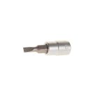 Головка-бита RF-3233204: 1/4"DR SLOTTED 4мм ROCKFORCE /1/50 — изображение 2