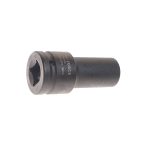 Головка торцевая 19мм 3/4" 6-гранная ударная удлиненная L=78мм ROCKFORCE RF-46510019 /1/10