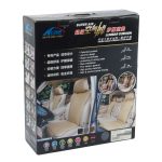 Накидка на сиденье TH-15008YDL/7-3 BLUE ортопедическая, с подголовником, полиэстер AUTOP /1  OLD — изображение 3