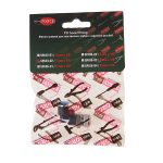 Фитинг  RF-SPL04-02 угловой для пластиковых трубок 4мм с наружной резьбой 1/4" ROCKFORCE /1