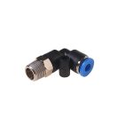 Фитинг  RF-SPL04-01 угловой для пластиковых трубок 4мм с наружной резьбой 1/8" ROCKFORCE /1 — изображение 2