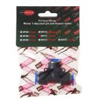 Фитинг  RF-SPE12 T-образный для пластиковых трубок 12мм ROCKFORCE /1