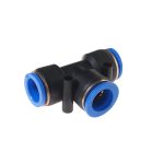Фитинг  RF-SPE16 T-образный для пластиковых трубок 16мм ROCKFORCE /1 — изображение 2