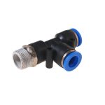 Фитинг  RF-SPD10-03 Т-образный  для пластиковых трубок 10мм с наружной резьбой 3/8" ROCKFORCE /1 — изображение 2
