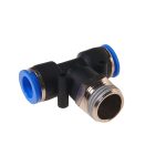 Фитинг  RF-SPB12-04 Т-образный  для пластиковых трубок 12мм с наружной резьбой 1/2" ROCKFORCE /1 — изображение 2