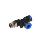 Фитинг  RF-SPD06-01 Т-образный  для пластиковых трубок 6мм с наружной резьбой 1/8" ROCKFORCE /1 — изображение 2