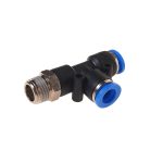 Фитинг  RF-SPD08-02 Т-образный  для пластиковых трубок 8мм с наружной резьбой 1/4" ROCKFORCE /1 — изображение 2