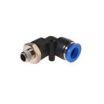 Фитинг  RF-SPL10-01 угловой для пластиковых трубок 10мм с наружной резьбой 1/8" ROCKFORCE /1 — изображение 2