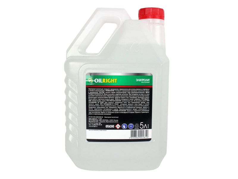 m0001032095_2.resize1 Электролит 1,27г/куб.см 5л OIL RIGHT/1/4 — изображение 1