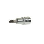 Насадка-вставка с битой Pozidrive PZ3 ER-94701 1/2 22мм L=60мм ЭВРИКА /1/20 — изображение 2