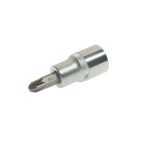 Насадка-вставка с битой Pozidrive PZ4 ER-94702 1/2 22мм L=60мм ЭВРИКА /1/20 — изображение 2