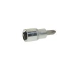 Насадка-вставка с битой Pozidrive PZ4 ER-94702 1/2 22мм L=60мм ЭВРИКА /1/20