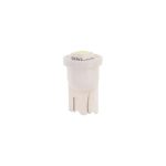 Автолампа T10W (W2,1x9,5d) 1 SMD 5050 WHITE 6000K 20лм   12V MEGAPOWER /10 /100