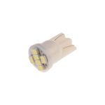 Автолампа T10W (W2,1x9,5d) 6 SMD 3528 WHITE 6000K 108лм   12V MEGAPOWER /10 /100 — изображение 2