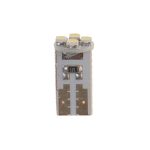Автолампа T10W (W2,1x9,5d) 4 SMD 3528WHITE 6000K 72лм   12V MEGAPOWER /10 /100 — изображение 2