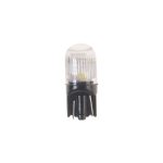 Автолампа T10W (W2,1x9,5d) 3 SMD 5060+2835 WHITE 6000K 120лм 12V MEGAPOWER /10 /100 OLD