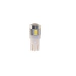 Автолампа T10W (W2,1x9,5d) 6 SMD 5630 WHITE 6000K 360лм 12V MEGAPOWER /10 /100 OLD — изображение 2