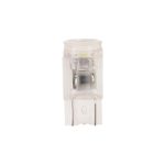 Автолампа T10W (W2,1x9,5d) 3 SMD 2835 WHITE 6000K 54лм 12V MEGAPOWER /10 /100 OLD
