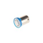 Автолампа T4W (BA9s) 1 SMD 5050 BLUE 6лм 12V MEGAPOWER /10 /100 OLD — изображение 2