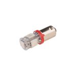 Автолампа T4W (BA9s) 5 SMD 5050 RED 40лм 12V MEGAPOWER /10 /100 OLD — изображение 2
