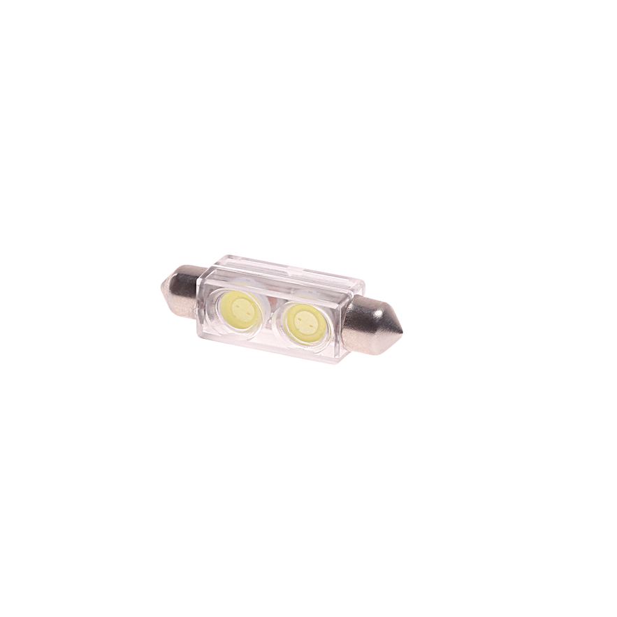 m0001032661_1.resize1 Автолампа C10W (SV8,5) 2 SMD 7080 WHITE 6000K 41мм 120лм 12V MEGAPOWER /10 /100 OLD — изображение 1