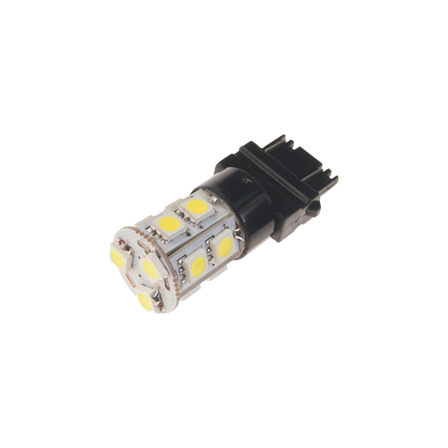 m0001032686_2.resize1 Автолампа T20W P27/7W (W3*16q) 13 SMD 5050 WHITE 260лм 6000K 12V MEGAPOWER /10/100 — изображение 1