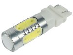 Автолампа T20W P27/7W (W3*16q)5 SMD MEGA WHITE 360лм 6000K12V MEGAPOWER /10/100 OLD — изображение 2