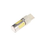 Автолампа W21/5W (W3*16q) 5 SMD MEGA WHITE 400лм 6000K12V MEGAPOWER /10/100 OLD — изображение 2