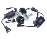 Автолампа H4 BRIGHT WHITE 12 SMD 6200K с блоком (2шт) 12-24V 6000лм MEGAPOWER /1/10 — изображение 3