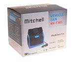 Вентилятор HX-301 16см (6") 12V (9/13W) диммер, безлопастной, black/blue MITCHELL 1/24 — изображение 2