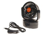 Вентилятор HX-502 10см (4") 24V (4.5/5W) 2-скорости, автовращение, с регулируемыми углами обдува 360° black/orange MITCHELL 1/36 — изображение 3