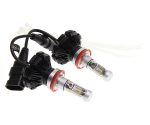 Автолампа H11 BRIGHT WHITE 6 SMD 6500K со встроенным блоком (2шт) 12-24V 5000лм MEGAPOWER /1/10 — изображение 3