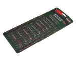 Набор метчиков RF-C010-1T:метрический 10пр.ROCKFORCE /1 — изображение 2