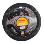 Оплетка руля MIS-LT35A (S) BLACK кожа MISTAR /1/25 — изображение 2