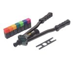 Заклепочник RF-67805 двуручный резьбовой усиленный со шкалой затяжки от 0-10мм(L - 380мм, резьбовые адаптеры - М3, М4, М5, М6, М8, М10, М12) ROCKFORCE — изображение 3