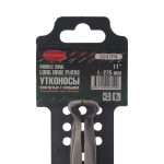 Щипцы RF-5047P4 с закругленными губками и удлиненными рукоятками 75° CR-V 11"-275мм (захват 13мм), на пластиковом держателе ROCKFORCE /1/ — изображение 2
