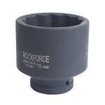 Головка торцевая  75мм 1", 12-гранная L=95мм ударная глубокая ROCKFORCE RF-48810075 /1 — изображение 2