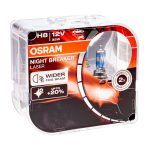 Автолампа H8 (35) PGJ19-1+150% NIGHT BREAKER LASER  3900K (евробокс, 2шт) 12V OSRAM /1/10 — изображение 2