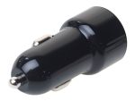 Устройство зарядное OLM-038718 в прикуриватель, 1USB 5,4 + Quick Charge 3.0, 30W черный OLMIO /1