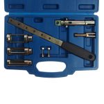 Рассухариватель клапанов 8пр(сменные толкатели: 20, 26, 34мм), в кейсе ROCKFORCE /1