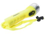 Фонарь C-51534 1 LED 6500K YELLOW 16см подводный противоударный (глубина до 30м) 4*AA 4.5V ( замена C-51513R) CAMELION /1/10/40