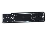 Рамка для номерного знака MIS-53132 CHROME с закругленными углами, нержавеющая сталь (на пластиковой подложке) MISTAR /1/50