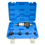 Приспособление для притирки клапанов ER-86705 пневматическое (Ø20, 30, 35, 40мм), в кейсе Premium 5пр. ЭВРИКА  /1/5 — изображение 2