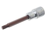 Головка-бита SPLINE 12-лучевая Premium M8 1/2" (L-100мм) ROCKFORCE /1 — изображение 2